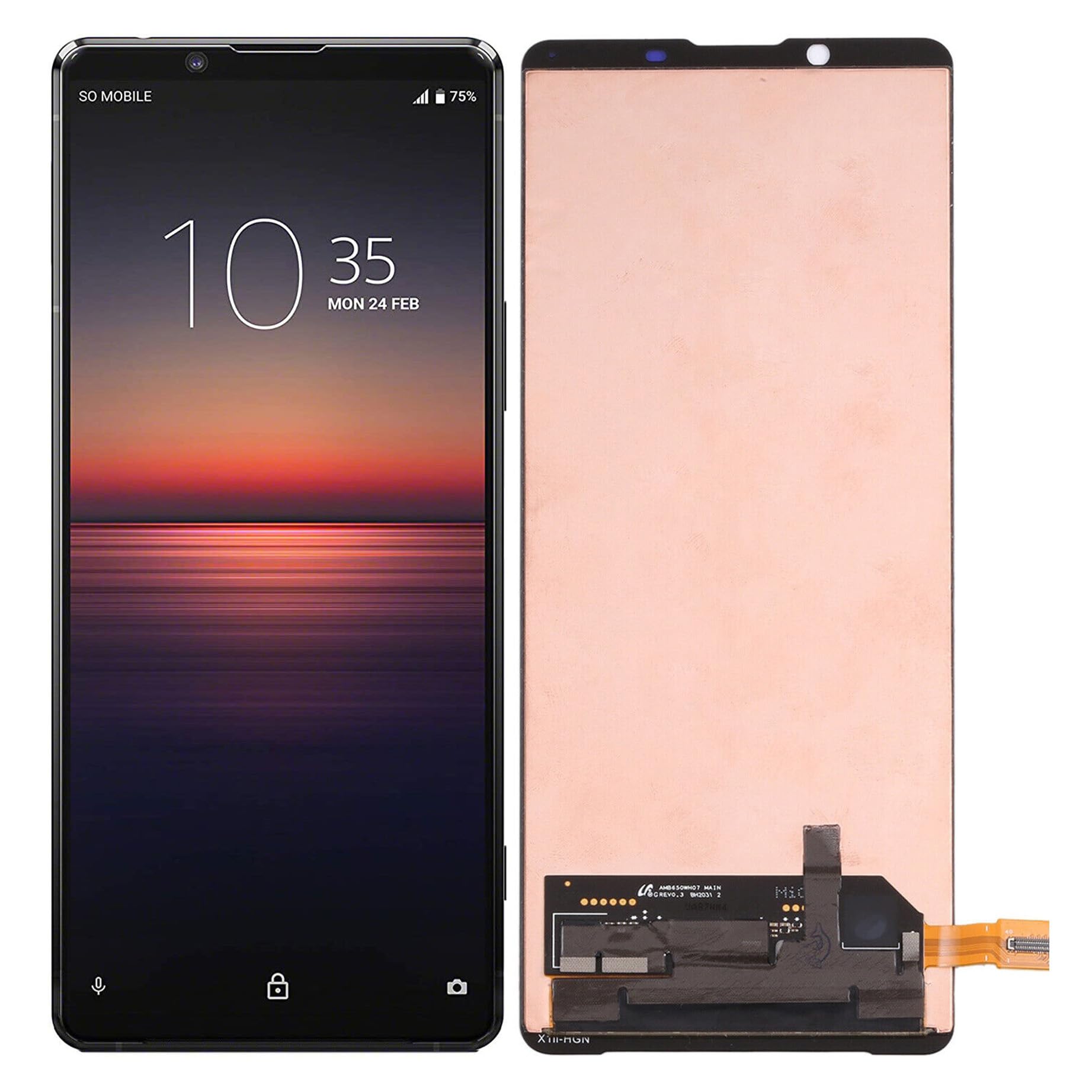 Amazon.co.jp: SRJTEK For Sony Xperia 1 II 液晶パネル オリジナル